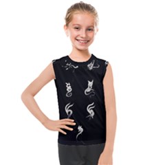 Katzen Cats Kids  Mesh Tank Top by WetdryvacsLair