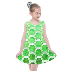 Hexagon Windows Kids  Summer Dress by essentialimage