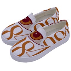 Orwell Kids  Canvas Slip Ons by Valentinaart