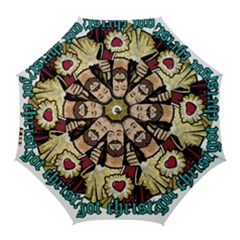 Buddy Christ Golf Umbrellas by Valentinaart