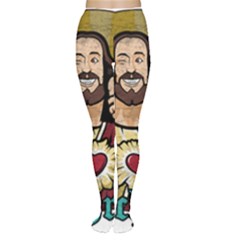 Buddy Christ Tights by Valentinaart