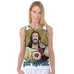 Buddy Christ Women s Basketball Tank Top by Valentinaart