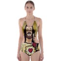 Buddy Christ Cut-Out One Piece Swimsuit View1