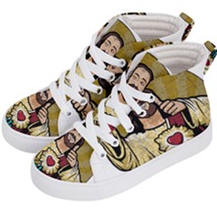 Buddy Christ Kids  Hi-top Skate Sneakers by Valentinaart