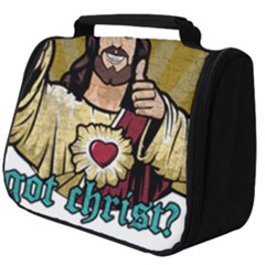 Buddy Christ Full Print Travel Pouch (big) by Valentinaart