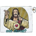 Buddy Christ Canvas Cosmetic Bag (XXXL) View2