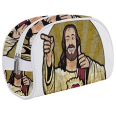 Buddy Christ Make Up Case (medium) by Valentinaart