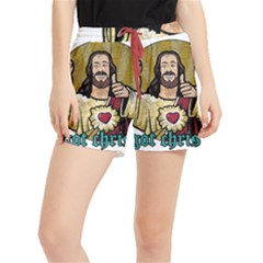 Buddy Christ Runner Shorts by Valentinaart