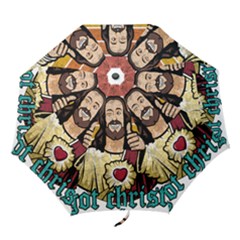 Got Christ? Folding Umbrellas by Valentinaart