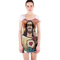 Got Christ? Short Sleeve Bodycon Dress by Valentinaart