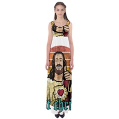 Got Christ? Empire Waist Maxi Dress by Valentinaart