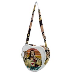 Got Christ? Heart Shoulder Bag by Valentinaart