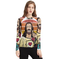 Got Christ? Women s Long Sleeve Rash Guard by Valentinaart