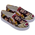 Got Christ? Kids  Canvas Slip Ons View3