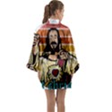 Got Christ? Long Sleeve Satin Kimono View2