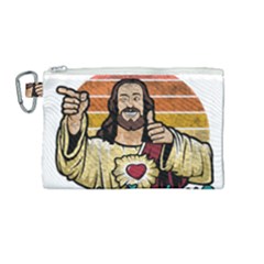 Got Christ? Canvas Cosmetic Bag (medium) by Valentinaart