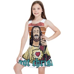 Got Christ? Kids  Lightweight Sleeveless Dress by Valentinaart