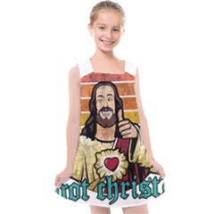 Got Christ? Kids  Cross Back Dress by Valentinaart