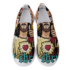 Got Christ? Women s Slip On Sneakers by Valentinaart