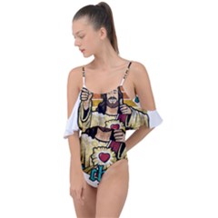 Got Christ? Drape Piece Swimsuit by Valentinaart