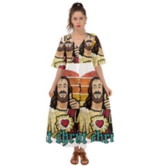 Got Christ? Kimono Sleeve Boho Dress by Valentinaart