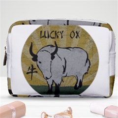 Chinese New Year ¨c Year Of The Ox Make Up Pouch (medium) by Valentinaart