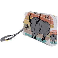 Chinese New Year ¨c Year Of The Ox Wristlet Pouch Bag (small) by Valentinaart