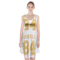 Orwell 84 Racerback Midi Dress by Valentinaart