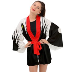 House Long Sleeve Kimono by grafikamaria