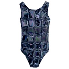 Funky Mosaic  Kids  Cut-out Back One Piece Swimsuit by MRNStudios