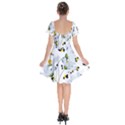 Tree poppies  Short Sleeve Bardot Dress View2