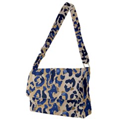 Leopard Skin  Full Print Messenger Bag (s) by Sobalvarro