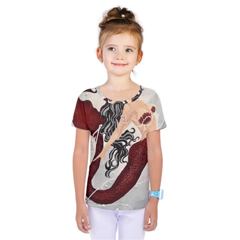 Bama Mermaid Kids  One Piece Tee by CKArtCreations