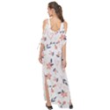 Flowers and Hearts Maxi Chiffon Cover Up Dress View2