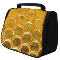 Hexagon Windows Full Print Travel Pouch (big) by essentialimage