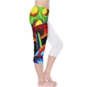 Mushroom Painting  Capri Leggings  View4