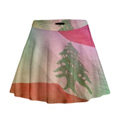 Lebanon Mini Flare Skirt by AwesomeFlags