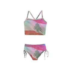 Lebanon Girls  Tankini Swimsuit by AwesomeFlags