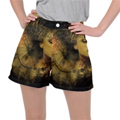 Surreal Steampunk Queen From Fonebook Ripstop Shorts by 2853937