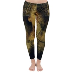 Surreal Steampunk Queen From Fonebook Classic Winter Leggings by 2853937