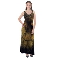 Surreal Steampunk Queen From Fonebook Sleeveless Velour Maxi Dress by 2853937