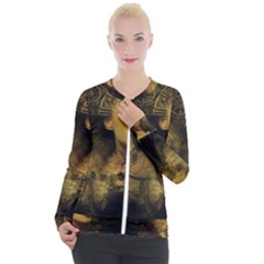 Surreal Steampunk Queen From Fonebook Casual Zip Up Jacket by 2853937