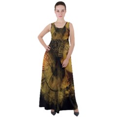 Surreal Steampunk Queen From Fonebook Empire Waist Velour Maxi Dress by 2853937