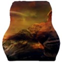 Tiger King In A Fantastic Landscape From Fonebook Car Seat Velour Cushion  View1