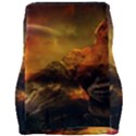 Tiger King In A Fantastic Landscape From Fonebook Car Seat Velour Cushion  View2