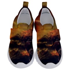 Tiger King In A Fantastic Landscape From Fonebook Kids  Velcro No Lace Shoes by 2853937