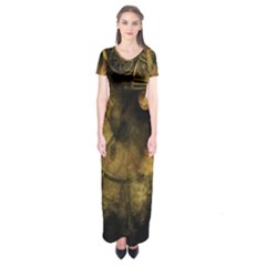 Surreal Steampunk Queen From Fonebook Short Sleeve Maxi Dress by 2853937