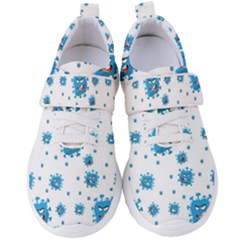 Illustrations Virus Corona Covid Infection Women s Velcro Strap Shoes by Dutashop