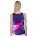 Colorful Pink and Blue Disco smoke - mist, digital art Women s Basketball Tank Top View2