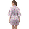 Kawaii Cupcake  Half Sleeve Satin Kimono  View2